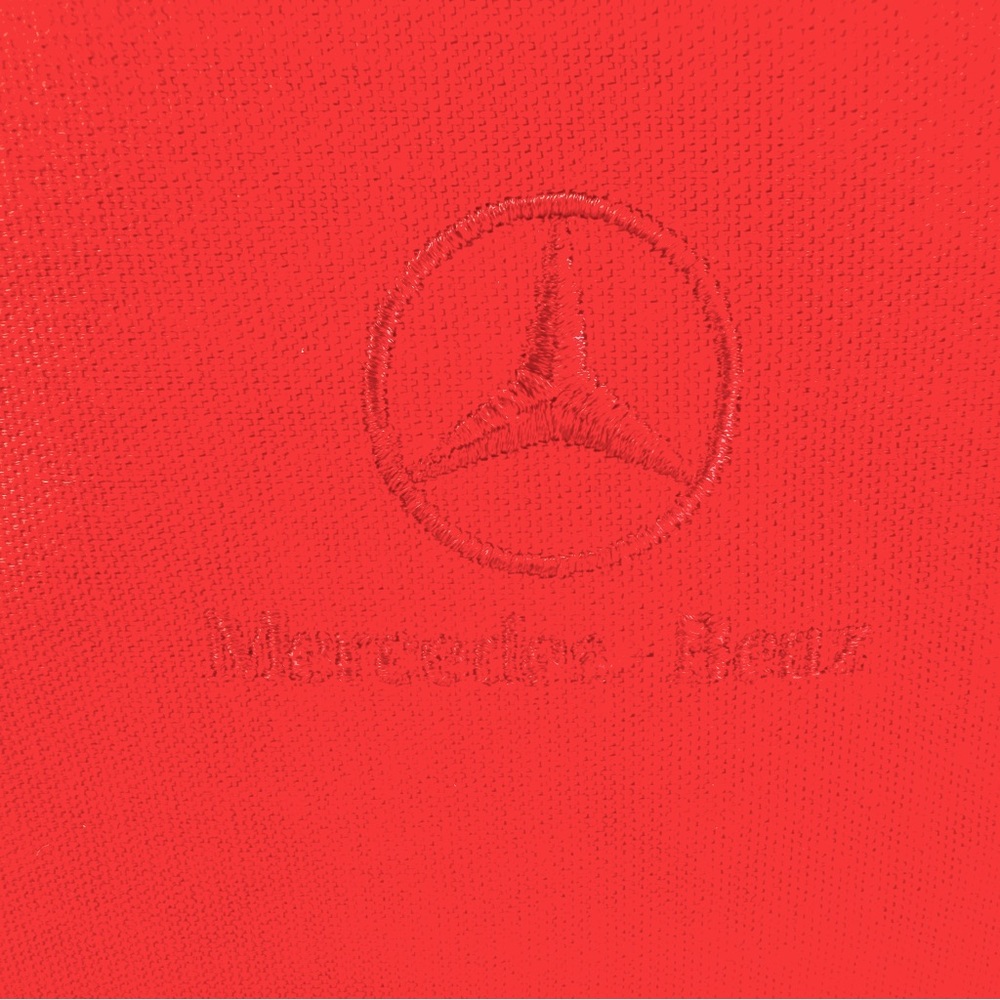 Mercedes Benz Vintage Red Canvas Tote Bag - Picture 6 of 16